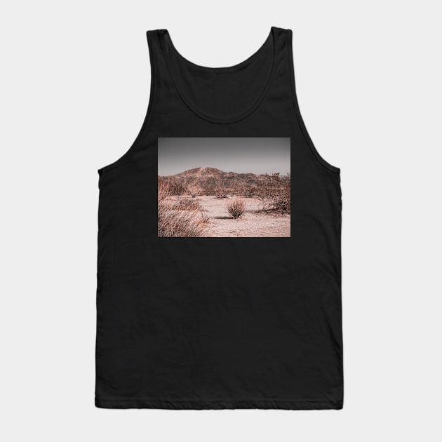 Desert Mountain from Joshua Tree National Park Photo V2 Tank Top by Family journey with God